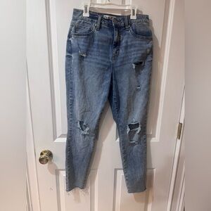 DAZE Distressed Blue Women's Jeans- Size 29